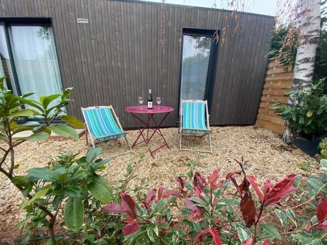 Studio De Jardin "Le Temps D Une Pause" Jusqu'A 4 Personnes En Face Du Beaujolais - Climatisation Et Borne Recharge Vehicule Electrique Montmerle-sur-Saone ภายนอก รูปภาพ